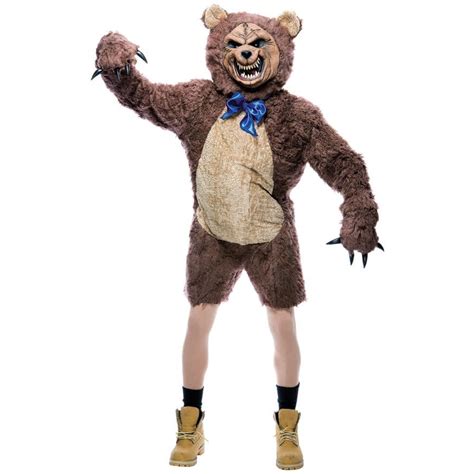 evil bear costume|scary bear costumes.